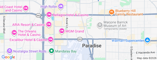 Pegasus Showroom At Alexis Park