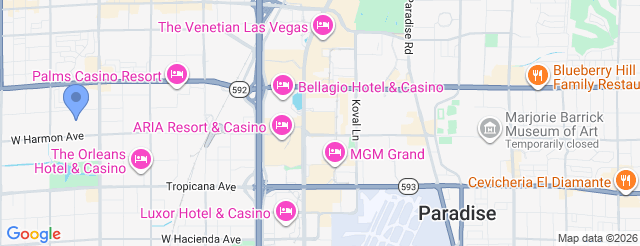 Chippendales Theater at Planet Hollywood Resort & Casino