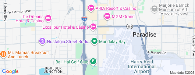Atrium Showroom at The Luxor Hotel