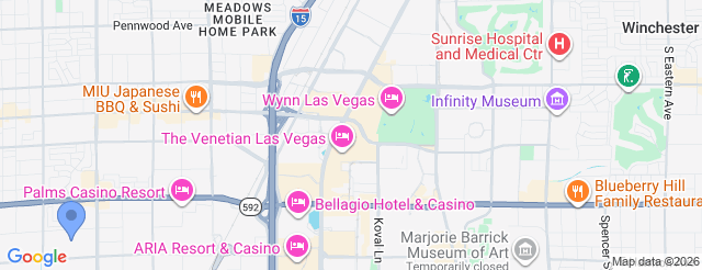 Palazzo Theatre At the Venetian Las Vegas