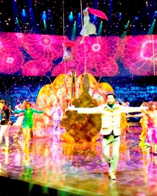 The Sphere Experience: Postcard from Earth event