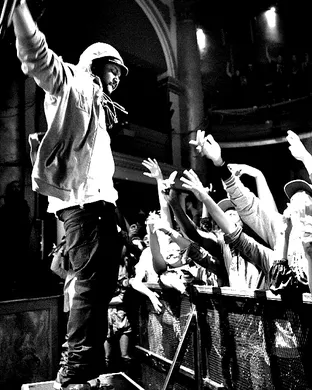 Live concert by Schoolboy Q