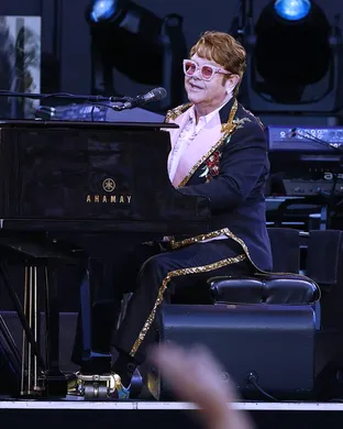 Sir Elton At The Piano