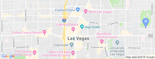 High Roller Wheel At the LINQ