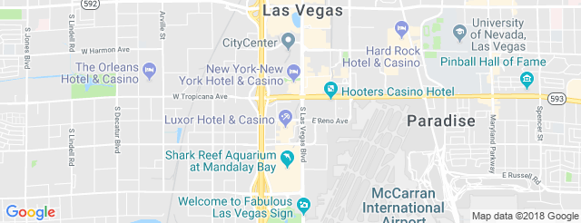 Thunderland Showroom at Excalibur Hotel & Casino
